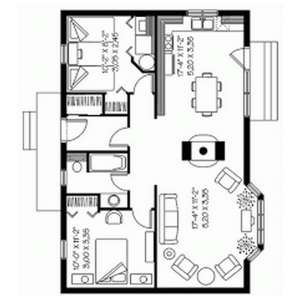 PLANOS DE CASAS 8X12