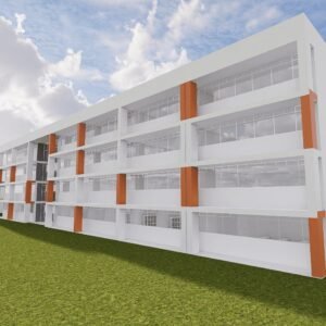 EDIFICIO UNIVERSIDAD COMPLETO / REVIT