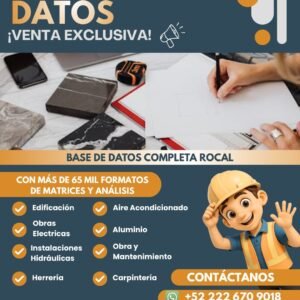 BASE DE DATOS COMPLETA ROCAL