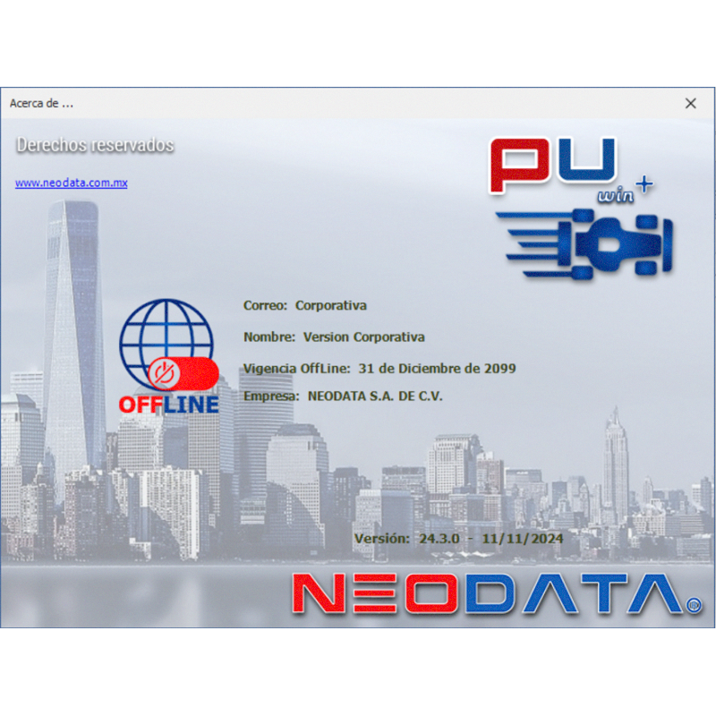 NEODATA PU WIN+ 2024 24.3.0